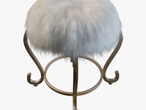 diy mongolian lamb stools 3D Model
