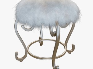 diy mongolian lamb stools 3D Model