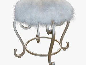 diy mongolian lamb stools 3D Model
