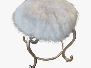 diy mongolian lamb stools 3D Model