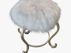diy mongolian lamb stools 3D Model
