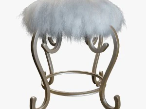 diy mongolian lamb stools 3D Model
