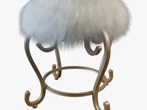 diy mongolian lamb stools 3D Model