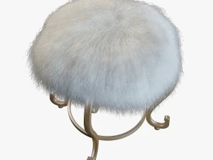diy mongolian lamb stools 3D Model