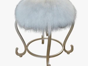 diy mongolian lamb stools 3D Model