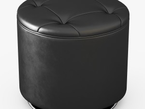 dominic swivel ottoman 3D Model