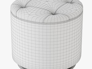 dominic swivel ottoman 3D 모델