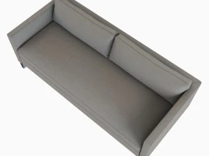 dunham down-filled sofa - box cushion 3D Model