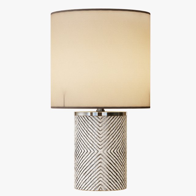 etched glass table lamp Modello 3D .c4d .max .obj .3ds .fbx .stl .blend 