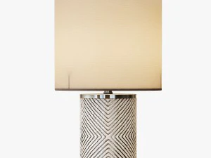 lampu meja kaca tergores Model 3D