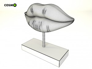 figurine lips 3D Модель