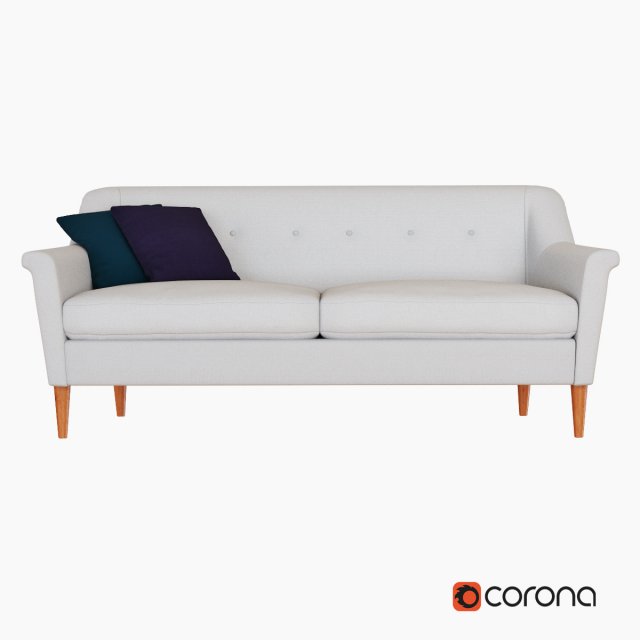 finn sofa 3D Model .c4d .max .obj .3ds .fbx .stl .blend 