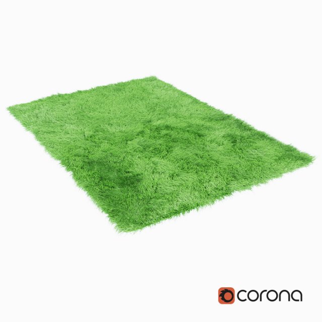 fuleri green carpet Model 3D .c4d .max .obj .3ds .fbx .stl .blend 