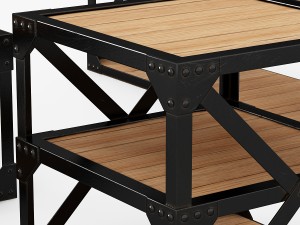 greenwich cocktail table 3Dモデル