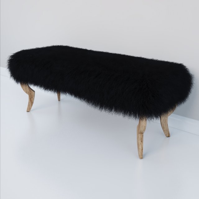 harry bench 3D Model .c4d .max .obj .3ds .fbx .stl .blend 