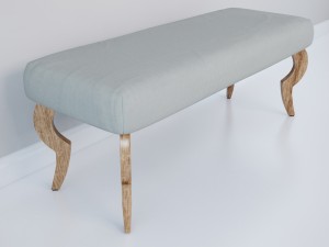 harry bench 3D Model