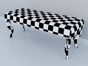 harry bench 3D Model