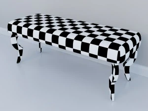 harry bench 3D Model