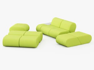 fabbrica di tre modelli softline Modello 3D