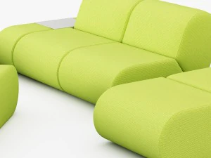 fabbrica di tre modelli softline Modello 3D