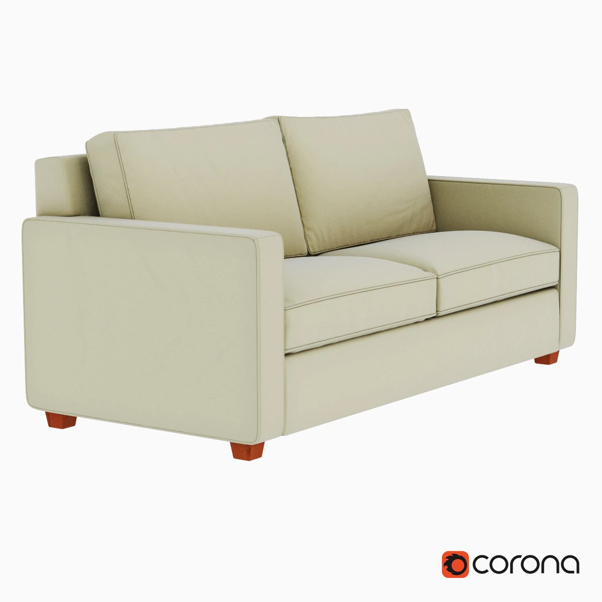 henry sofa 3D Model .c4d .max .obj .3ds .fbx .stl .blend 