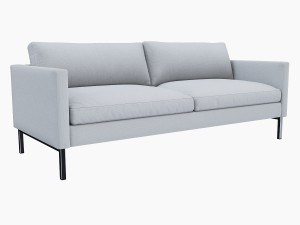 high line upholstered sofa Modèle 3D