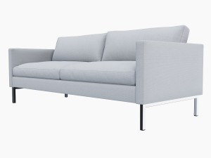 high line upholstered sofa 3D Model