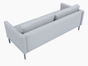 high line upholstered sofa 3D Model