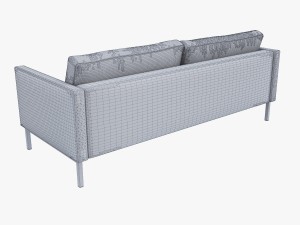 high line upholstered sofa 3D Model