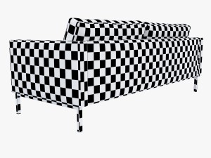 high line upholstered sofa 3D Model