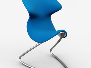 oyo cantilever chair 3D-Modell