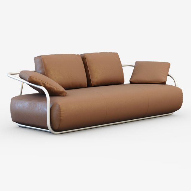 thonet sofa 3Dモデル .c4d .max .obj .3ds .fbx .stl .blend 