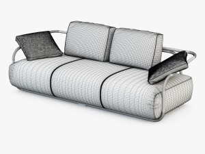 thonet sofa 3Dモデル