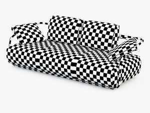 thonet sofa 3Dモデル