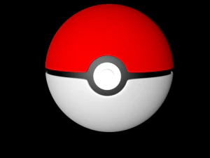 pokeball Modello 3D