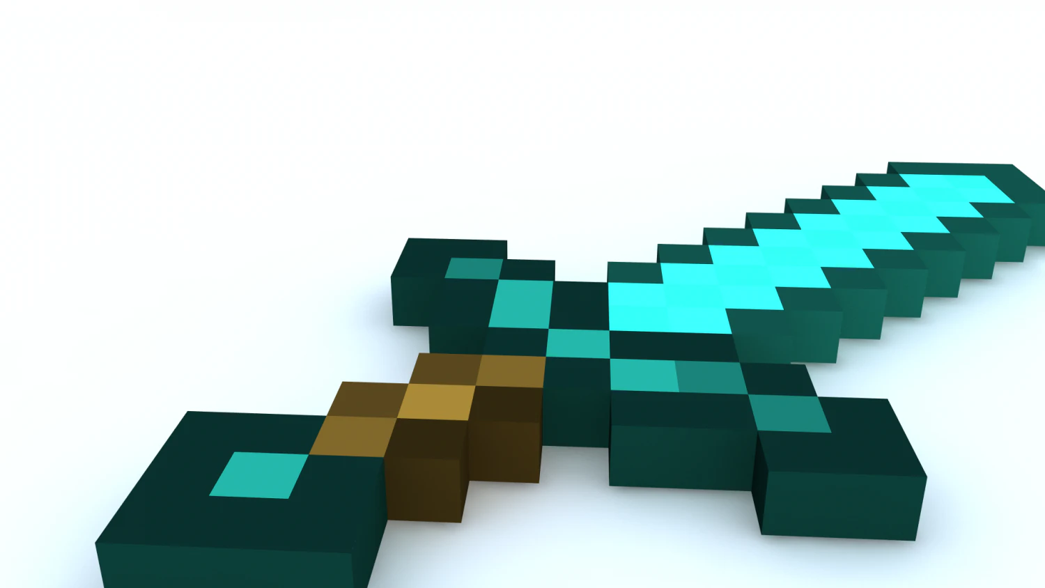 diamentowy miecz Model 3D .c4d .max .obj .3ds .fbx .stl .blend 