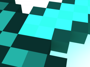 diamond sword Model 3D