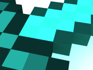 diamentowy miecz Model 3D