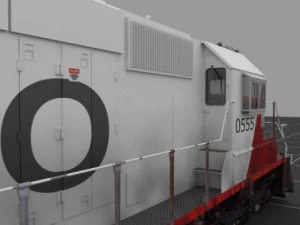 emd sd402 3D Model
