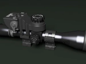 barret m107 3D Model