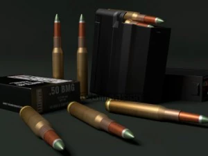 barret m107 3D Model