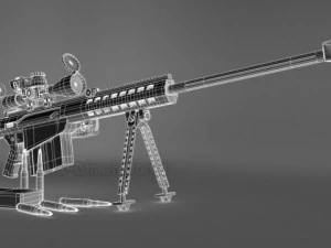 barret m107 3D Model