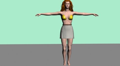 women 3D Model .c4d .max .obj .3ds .fbx .stl .blend 