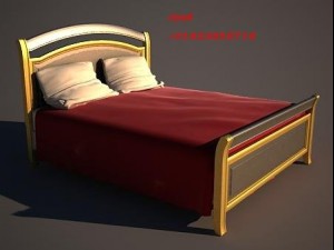 bed www Model 3D