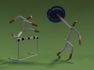 cigarette man 3D Model