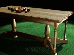 table Model 3D