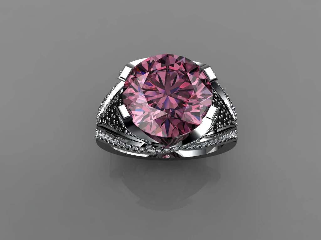 jewelry ring 3D Model .c4d .max .obj .3ds .fbx .stl .blend 
