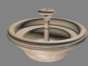 fontan Model 3D