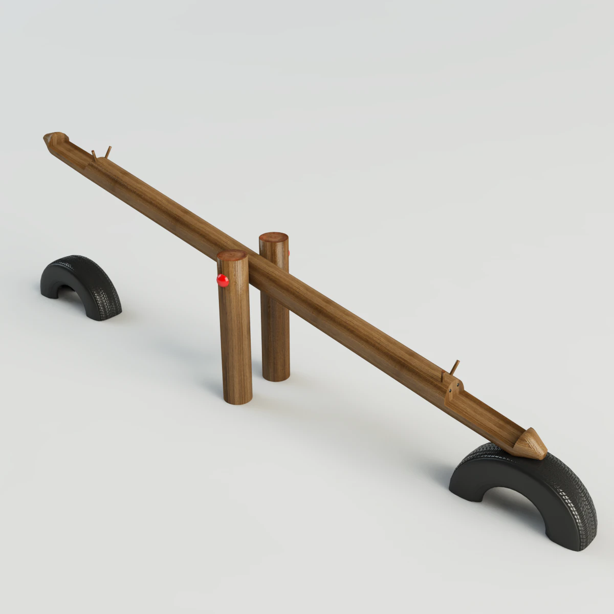 seesaw giraffe 3D Model .c4d .max .obj .3ds .fbx .stl .blend 