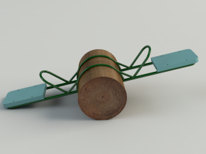 seasaw moth Modèle 3D
